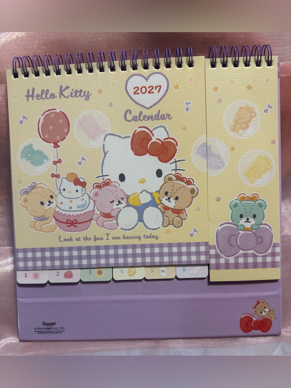 🆕 2027 Sanrio Hello Kitty Calendar